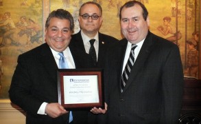 Attorney Andrey Filipowicz Receives the 2012 Jeffery M. Leving Child Protection Award